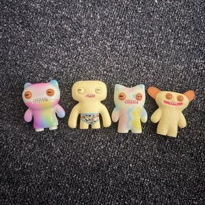Rainbow Monster Action Figure Set